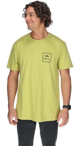 Polera M/c Hombre Va All The Way Ss Pistacho