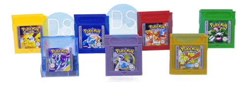 Lote 7 Pokemon Version Español Re-pro Gbc Gba