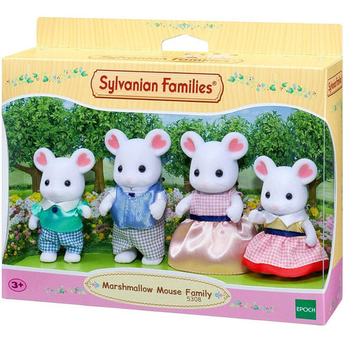 Sylvanian Families Familia Ratón Marshmallow Juguete Atrix ®