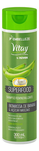 Shampoo Biomasa Y Banana Novex Reparación Y Brillo 300ml