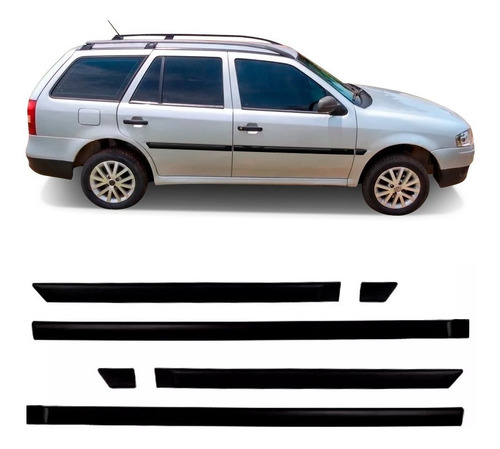 Kit Friso Lateral Gol E Parati G4 2006 A 2014 Modelo Largo | Parcelamento sem juros Kit Friso Lateral Gol E Parati G4 2006 A 2014 Modelo Largo | Parcelamento sem juros
