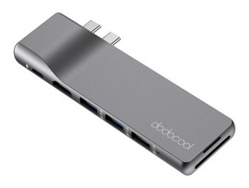 Adaptador Usb Tipo-c 8 En 2 Macbook Lan Hdmi Usb