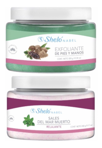 Exfoliante De Pies Y Manos + Sales Del Mar Muerto Relajante.