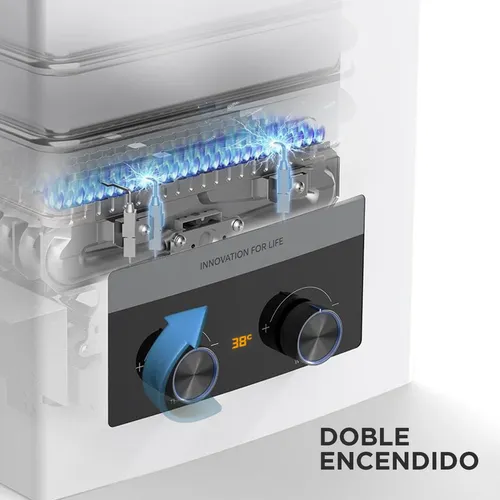 Calefont 13 Litros Tiro Natural Gas Licuado Midea