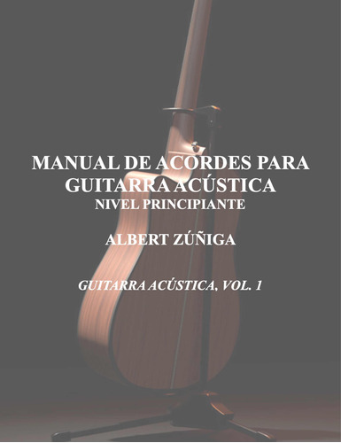 Manual De Acordes Para Guitarra Acústica