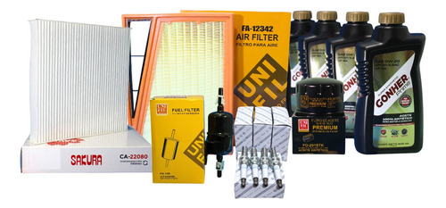 Kit Afinación Para Fiat Argo 1.3 2021-2024 0w20 Bujía Filtro