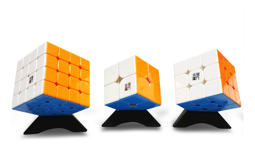 Pack Cubos Magnetico Rubik Colombia 2x2 3x3 4x4 + Bases Yj