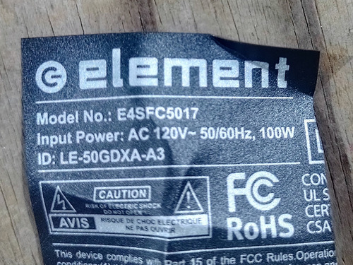 Base De Pantalla Element Mod E4sfc5017 (Usado)