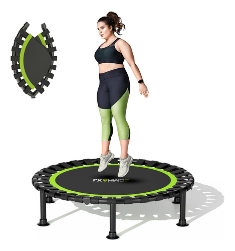 Zcmhaxj Mini Trampolín Plegable 40 Pulgadas/48 Pulgadas