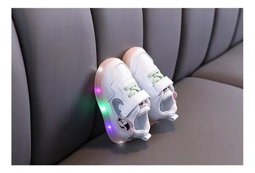 Zapatillas Deportivas Para Bebés Y Niñas Led Light Luminous