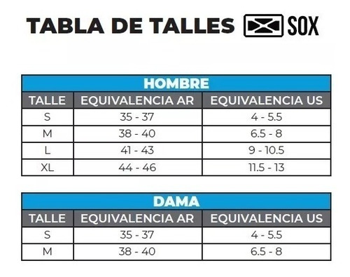 Medias Sox ® Caña Corta Pack X 3 Hombre Mujer Running Ciclismo