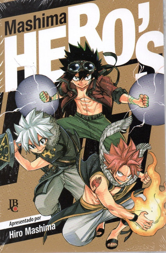 Mashima Hero's - Em Português - Editora Jbc - Formato 13 X 20 - Capa Mole - Bonellihq Cx491 Dez23