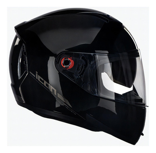 Capacete Moto Peels Icon Classic Cor Preto com Grafite Tamanho do capacete 60