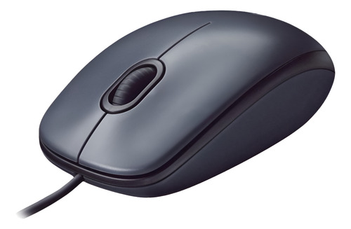 Mouse Logitech Usb M100 Com Fio Preto