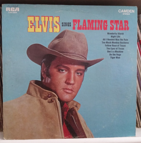 Elvis Presley - Flaming Star - Vinilo Usa 1969 Vg+