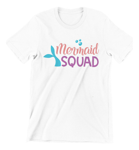 Playera Mermaid Squad Linda Sirena