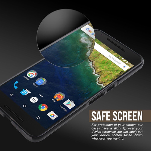 Huawei Nexus 6p Case, Cruzzerlite Bugdroid Circuit Case Comp