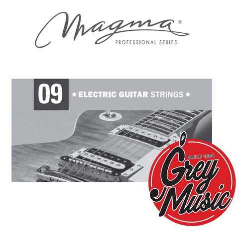 Cuerda Magma Ge009n Para Guitarra Electrica Suelta 09