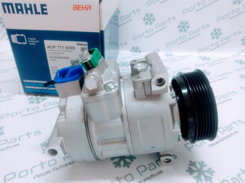 Imagem 3 de 6 de Compressor Ar Condicionado Vw Amarok 2012 Acima 7e0820803j
