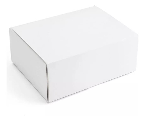 Pack De 20 Cajas Cartulina Blanca Para Cualquier Uso 14x14x6