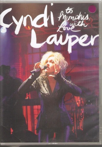 Dvd Cyndi Lauper - To Memphis, With Love 