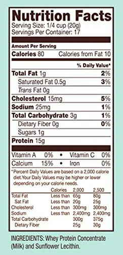 Proteína De Suero En Polvo Bob's Red Mill 12oz - Variante, R