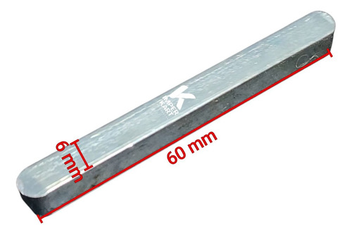 Chavetas De 6mm Para Eje Karting Kart Por Unidad