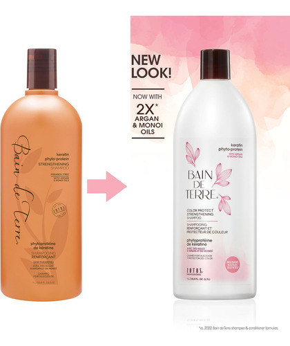 Conjunto De Shampoo E Condicionador Fortalecedor Bain De Ter