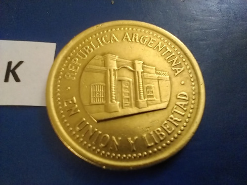 50 Centavos De Peso Argentino Del Año De 1994 (Usado)