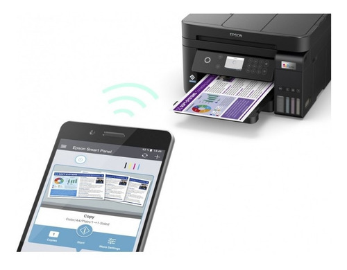 Imagen 9 de 10 de Impresora A Color Multifunción Epson Ecotank L6270 Wifi110v