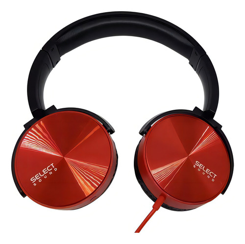 Audífonos Hi-fi Select-sound H100 Rojo