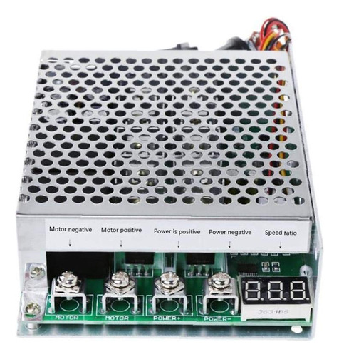 Dc Controlador Velocidad Motor Reversible Pwm Control