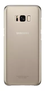 Case Samsung Clear Cover Para Galaxy S8 Plus Gold