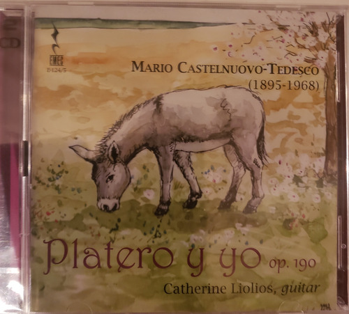 Mario Castelnuovo Tedesco, Platero Y Yo.  Sello Emec.