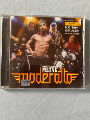 Moderatto / Detector De Metal Cd 2004 Sauza Promo Impecable