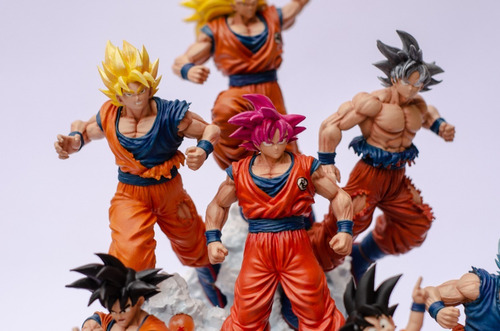 Dragon Ball Z - Goku Diorama Todas Las Fases (resina Uv) | Envío gratis Dragon Ball Z - Goku Diorama Todas Las Fases (resina Uv) | Envío gratis