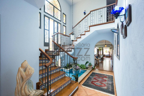 Espetacular Casa De Alto Padrão, Residencial Parque Rio Das Pedras, Campinas. - Ca4154