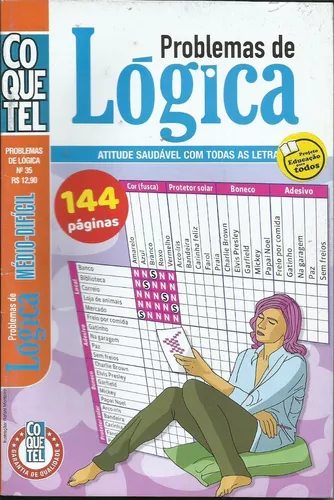 Kit coquetel - Problemas de Lógica edição 36 e 37