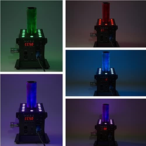 Máquina De Chorro De Co2 Digital 12 Led Rgb Co2 Fogger Cañón