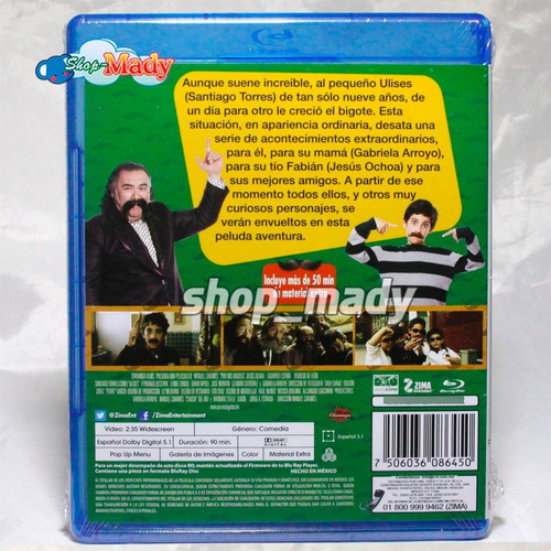 Por Mis Bigotes - 1 Bluray Región A, B, C