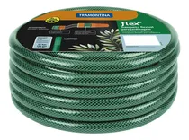 Comprar Manguera de jardinería flexible de PVC de 3 capas Tramontina Green con 30 metros
