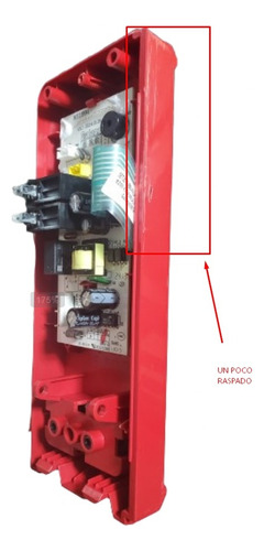 Tarjeta Y Panel Microondas Ms8436 Mainstays Rojo Peq Detalle