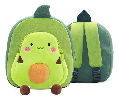 Mochila Con Estampado De Frutas De Dibujos Animados Para Niñ