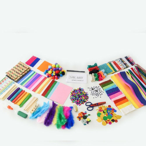 Imagen 5 de 6 de Kit De Manualidades Para Niños - Caja We Art
