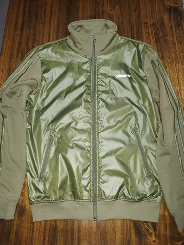 Chaqueta adidas hombre verde top
