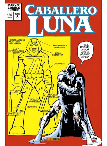 Caballero Luna Tomo 5 Panini En Español