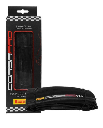 Pneu Para Speed Pirelli Corsa Pro 700x23 Kevlar Sem Arame