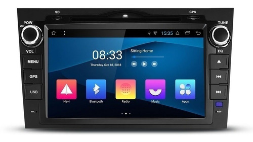 Estereo Android 2k Honda Crv 2007-2011 Dvd Gps Wifi Radio Sd