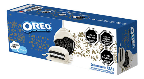 Galletas Oreo Cobertura Sabor A Chocolate Blanco 131,2 G