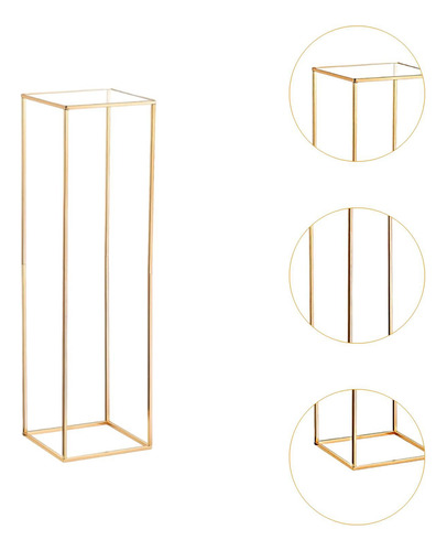 Elegante Suporte Para Decoração De 100cmx30cmx30cm